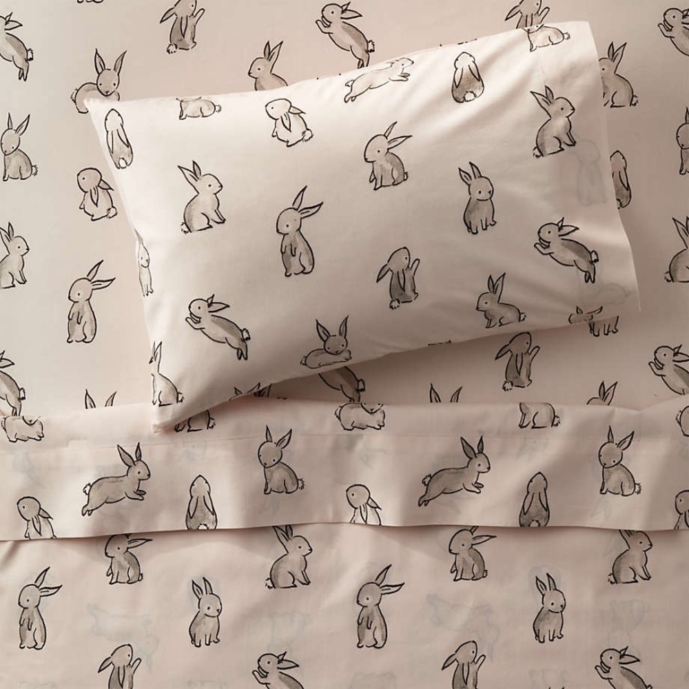 Crate and Kids Organic Bunny Toddler Sheet Set
